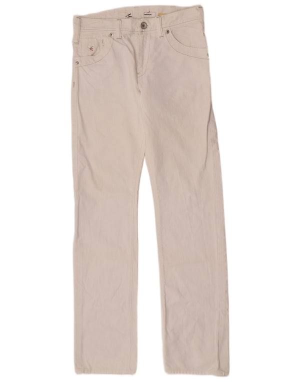 Jeans dritti da uomo Energie Emerson W30 L34 cotone bianco