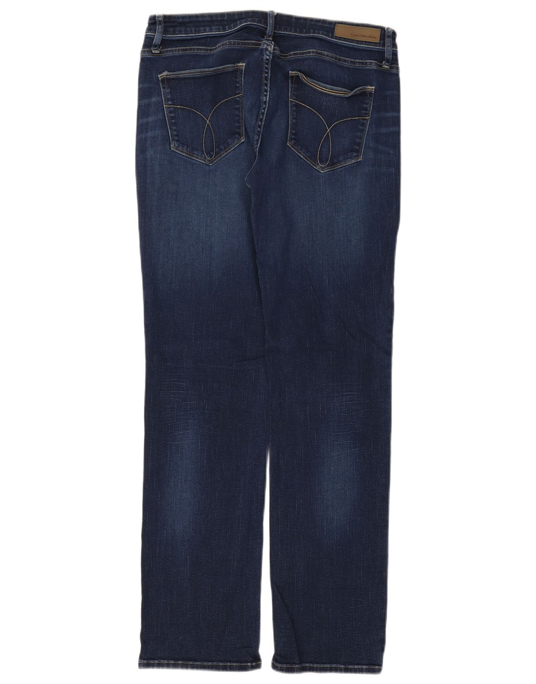 Jeans dritti da donna Calvin Klein W30 L32 Blu navy