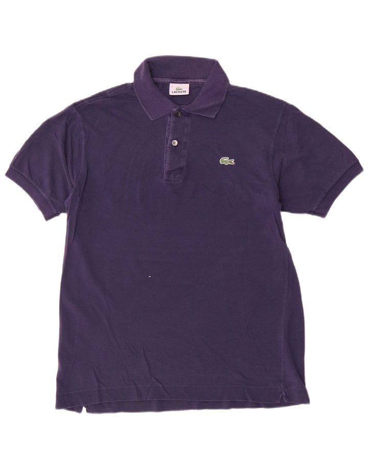 Polo da uomo Lacoste taglia 3 piccola in cotone blu navy