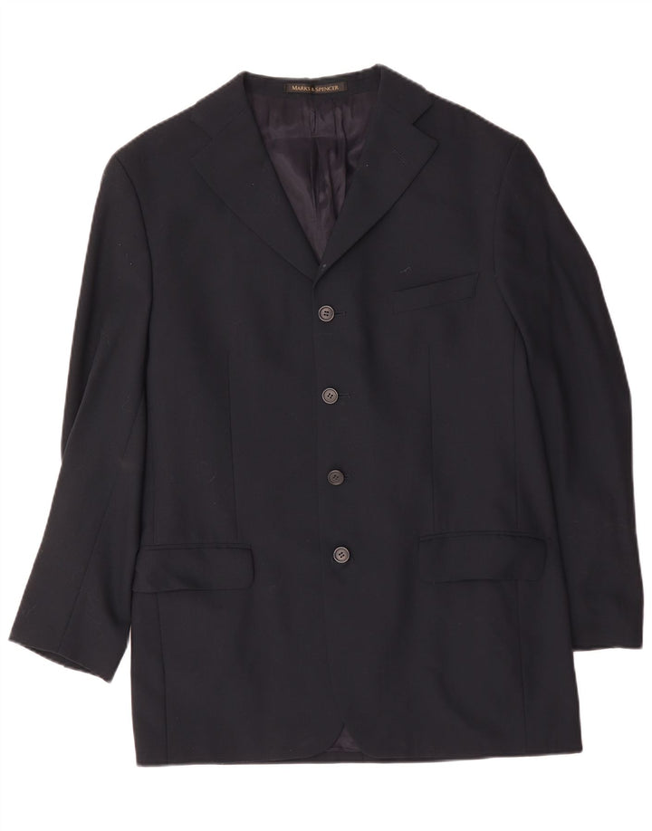 Giacca blazer St. Michael da uomo Marks & Spencer UK 40 medio blu navy