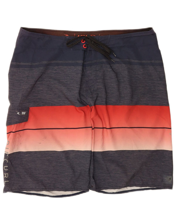 Pantaloncini da bagno da uomo Rip Curl Mirage grandi color block blu navy