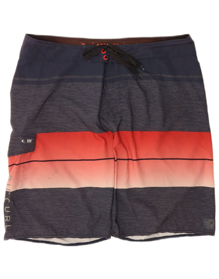 Pantaloncini da bagno da uomo Rip Curl Mirage grandi color block blu navy