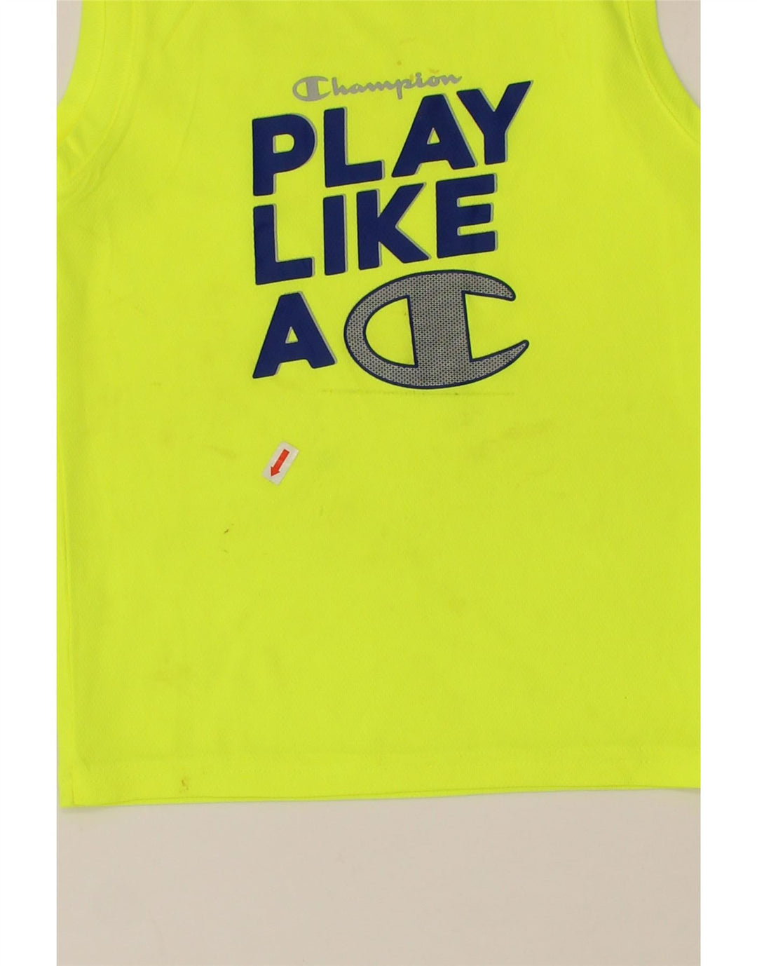 CHAMPION Boys Graphic Vest Top 5-6 Years XS Green Vintage Champion and Second-Hand Champion from Messina Hembry 