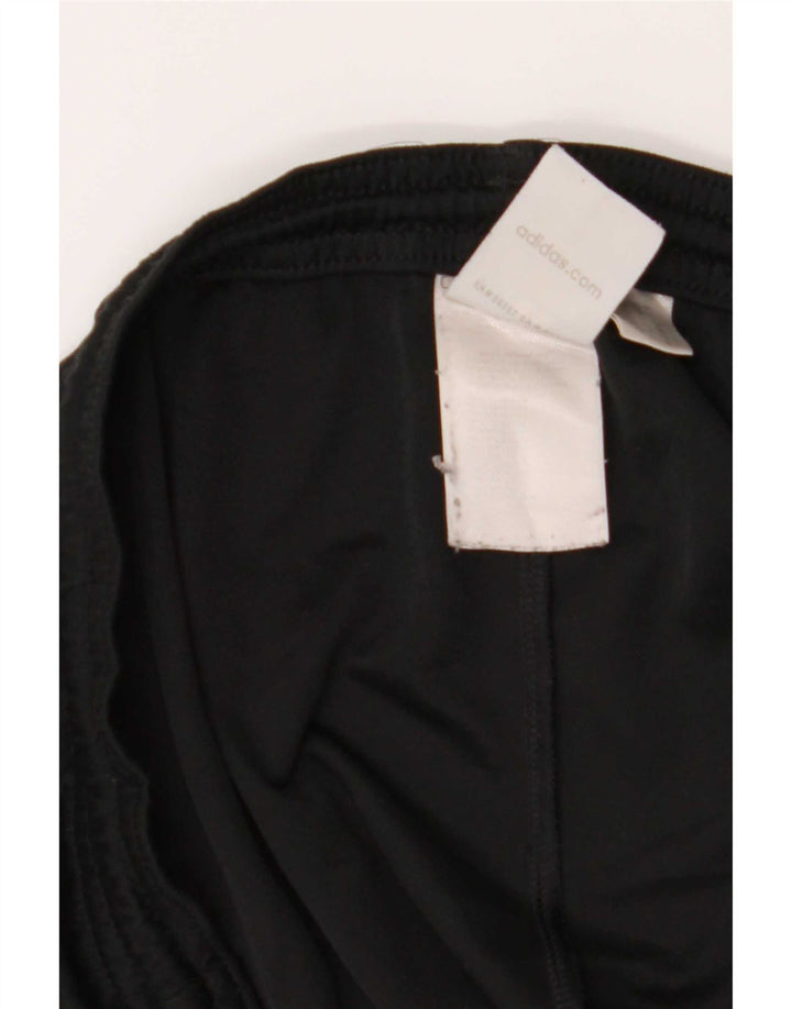 Pantaloncini sportivi da uomo Adidas grandi in poliestere nero