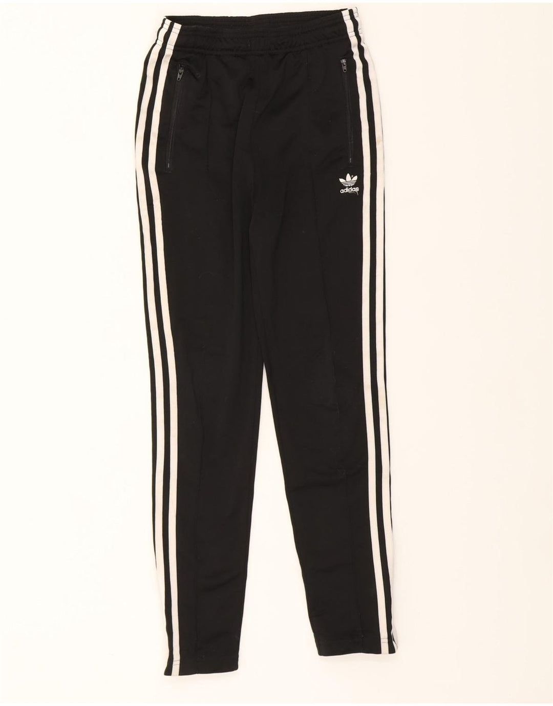 ADIDAS Boys Tracksuit Trousers 11-12 Years  Black Polyester Vintage Adidas and Second-Hand Adidas from Messina Hembry 