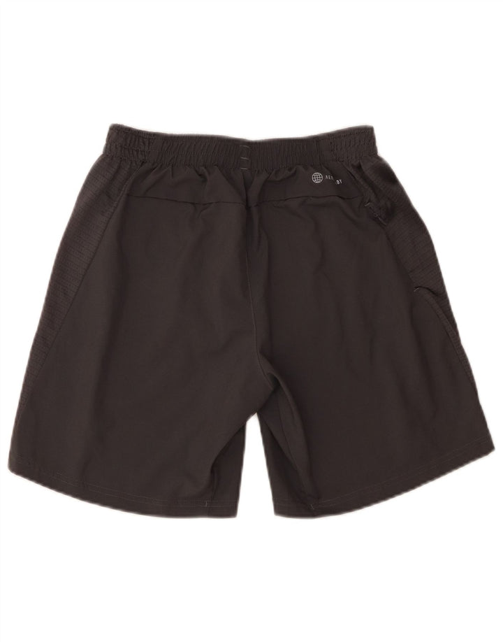 Pantaloncini sportivi Adidas Aeroready da uomo piccoli in poliestere grigio