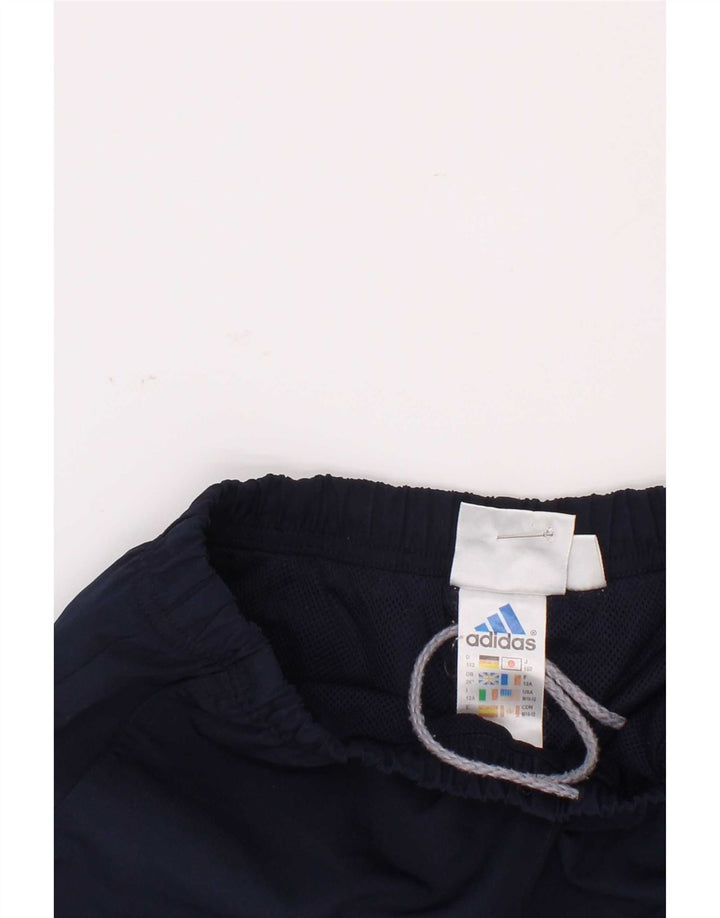 Pantaloncini sportivi Adidas da ragazzo 11-12 anni in poliestere blu navy