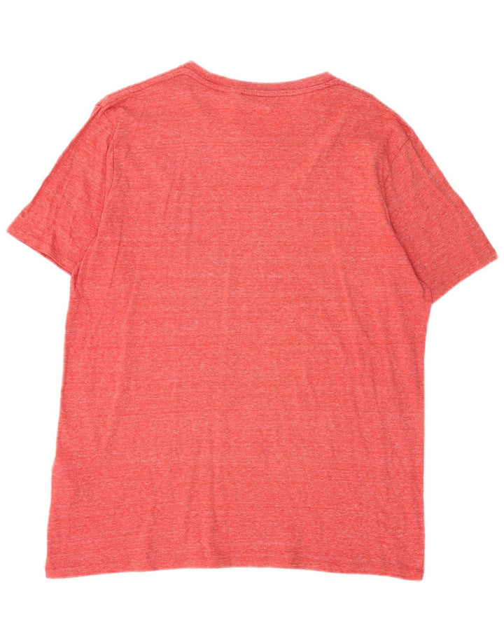 T-shirt grafica da uomo Levi's Top grande in cotone chiazzato rosso