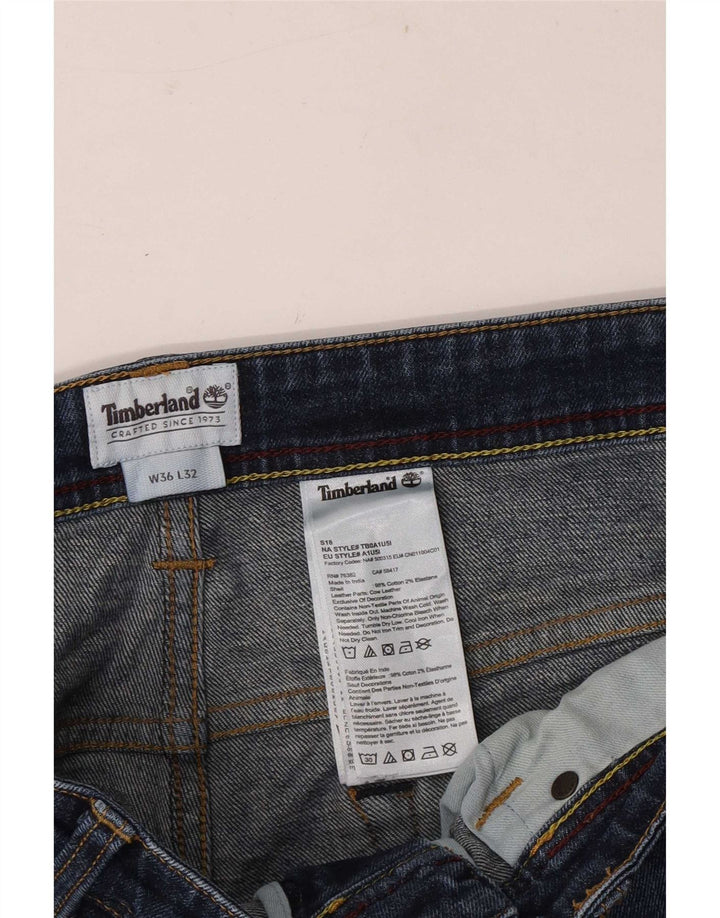 Jeans slim da uomo Timberland W36 L32 cotone blu