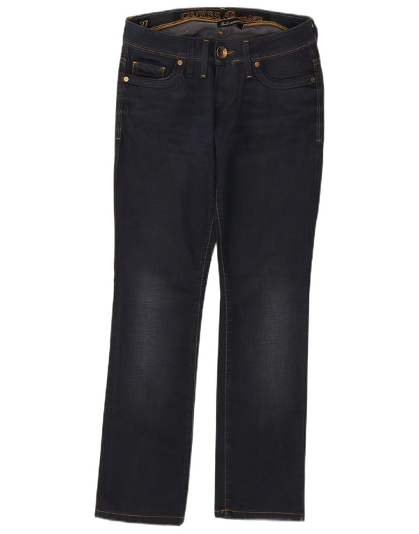 Jeans Bootcut da donna Guess W27 L29 cotone blu navy