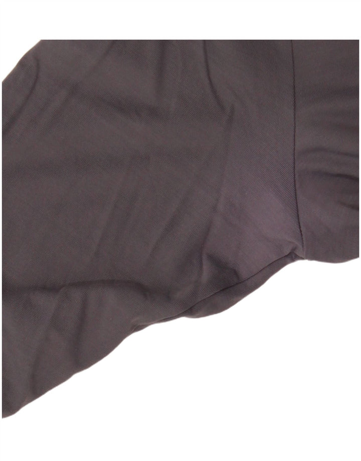 Guess Abito t-shirt con maniche a 3/4 con grafica da donna UK 12 Poliammide grigio medio