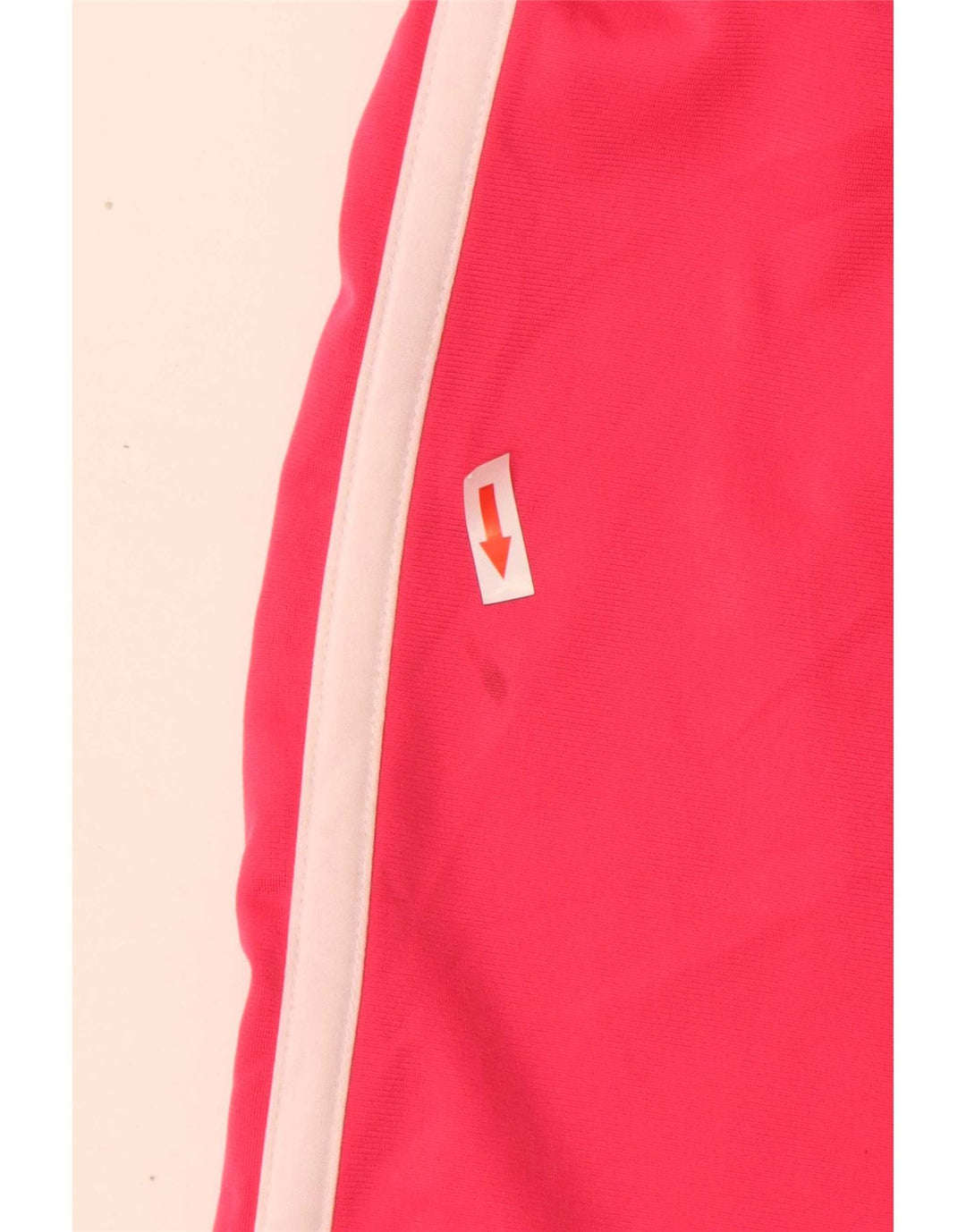 Pantaloncini sportivi da donna Converse UK 14 poliestere a righe grandi rosa