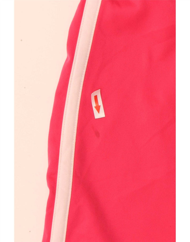 Pantaloncini sportivi da donna Converse UK 14 poliestere a righe grandi rosa