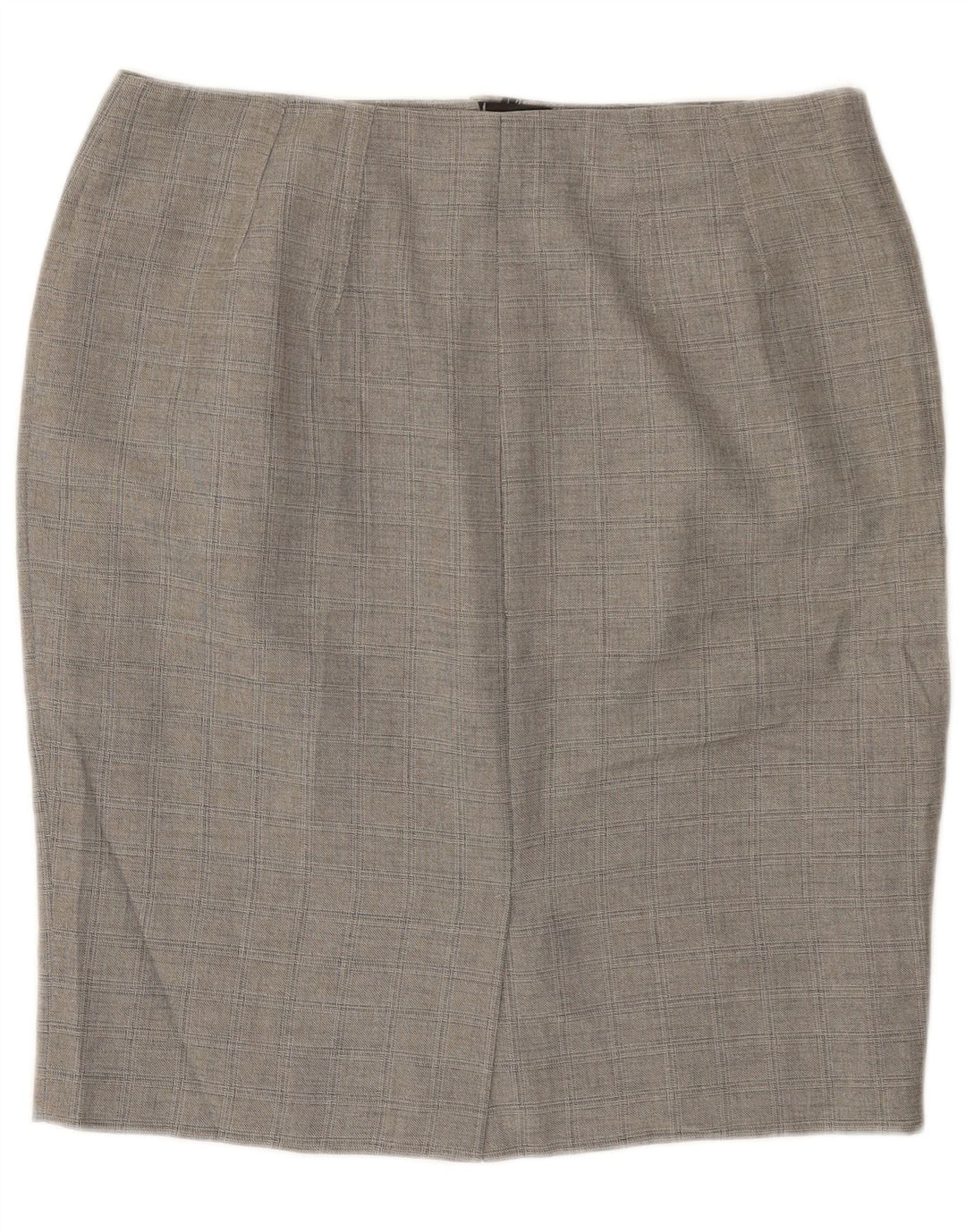 Gonna a tubino da donna Marks & Spencer UK 16 Large W36 Poliestere grigio