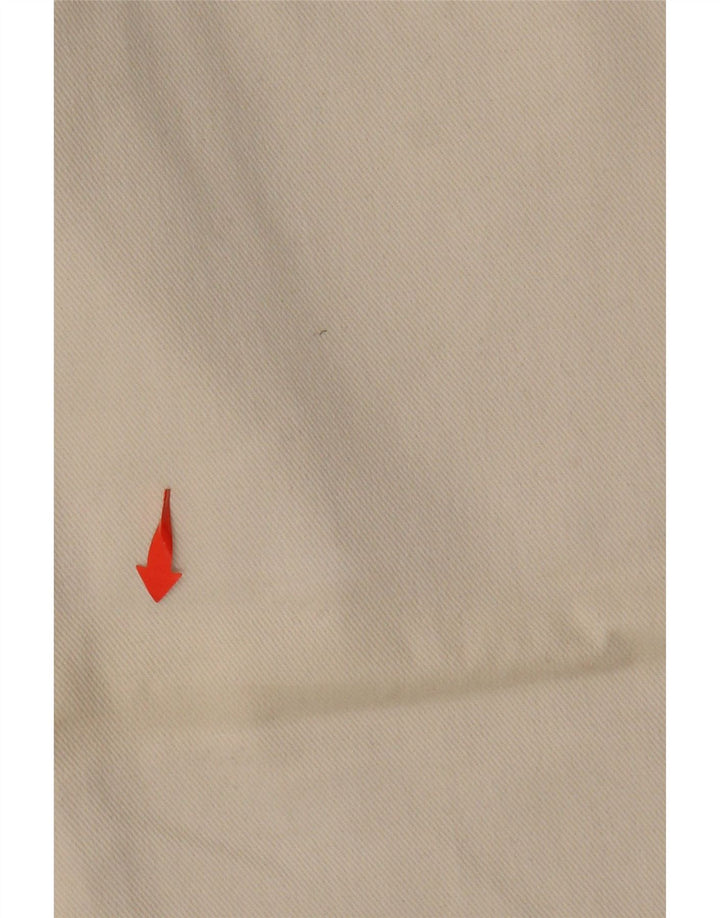 ARIZONA Pantaloni casual affusolati a vita alta da donna W28 L28 Cotone beige