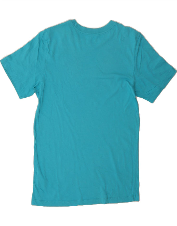 NIKE Mens Graphic T-Shirt Top Small Blue Cotton Vintage Nike and Second-Hand Nike from Messina Hembry 