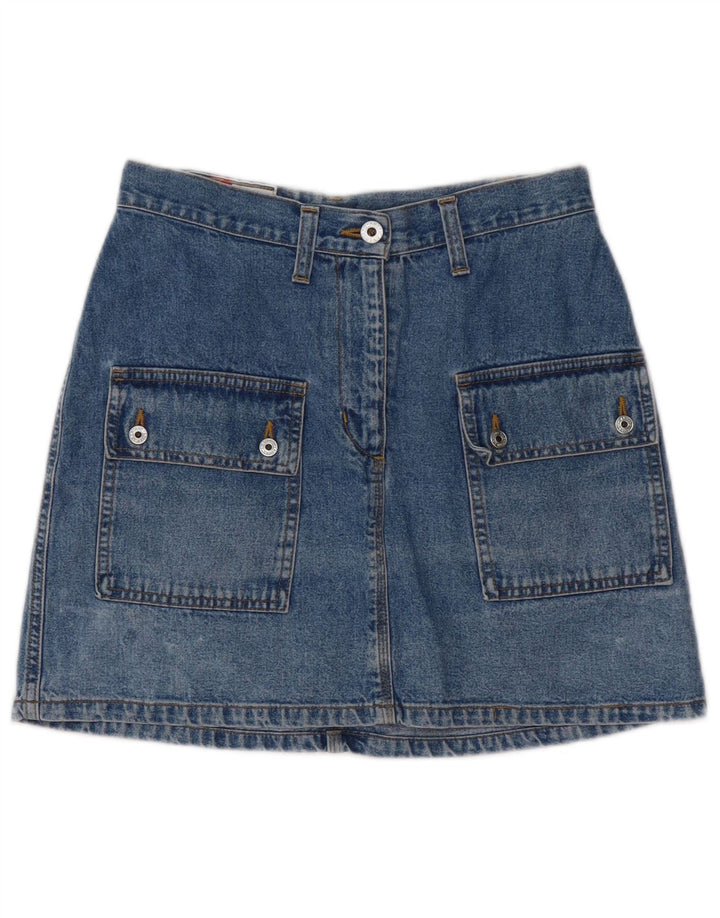 AMERICAN LEGEND Gonna in denim da donna IT 42 Media W28 Blu Cotone