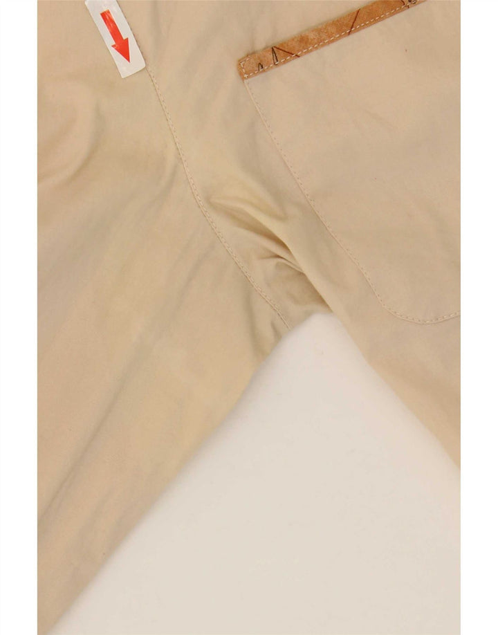Camicia da donna ALVIERO MARTINI UK 16 grande cotone beige