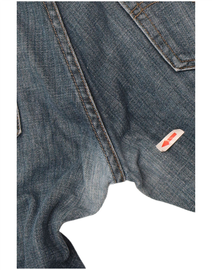 Levi's Uomo 514 Slim Jeans dritti W34 L40 Cotone Blu