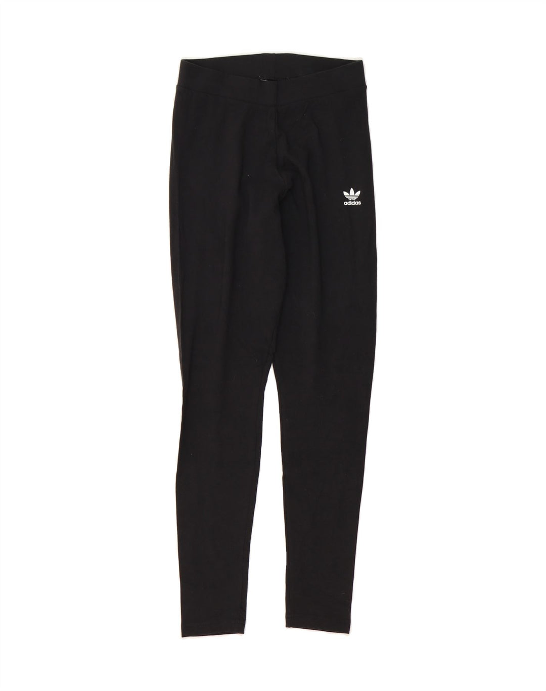 ADIDAS Womens Leggings UK 10 Small  Black Cotton Vintage Adidas and Second-Hand Adidas from Messina Hembry 