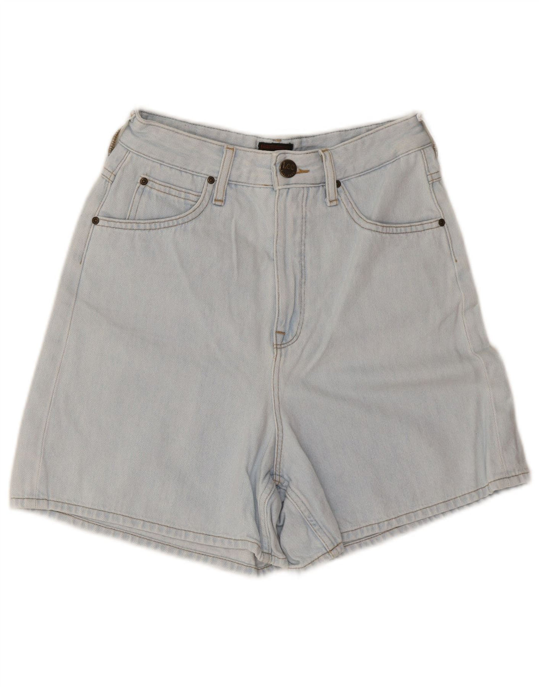 Pantaloncini di jeans Stella da donna Lee W26 piccoli in cotone blu