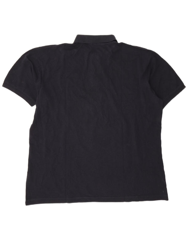 Polo Kappa Uomo 3XL Cotone Blu Navy