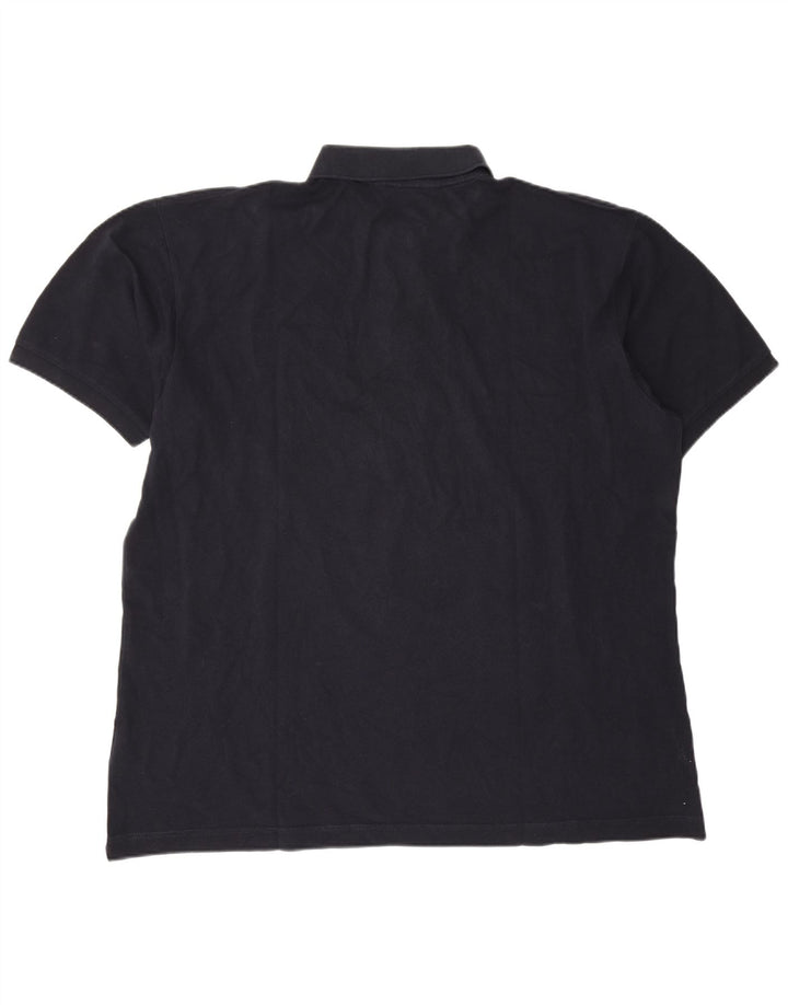 Polo Kappa Uomo 3XL Cotone Blu Navy