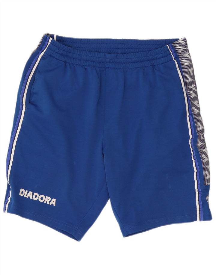 Pantaloncini sportivi grafici da uomo Diadora XL blu