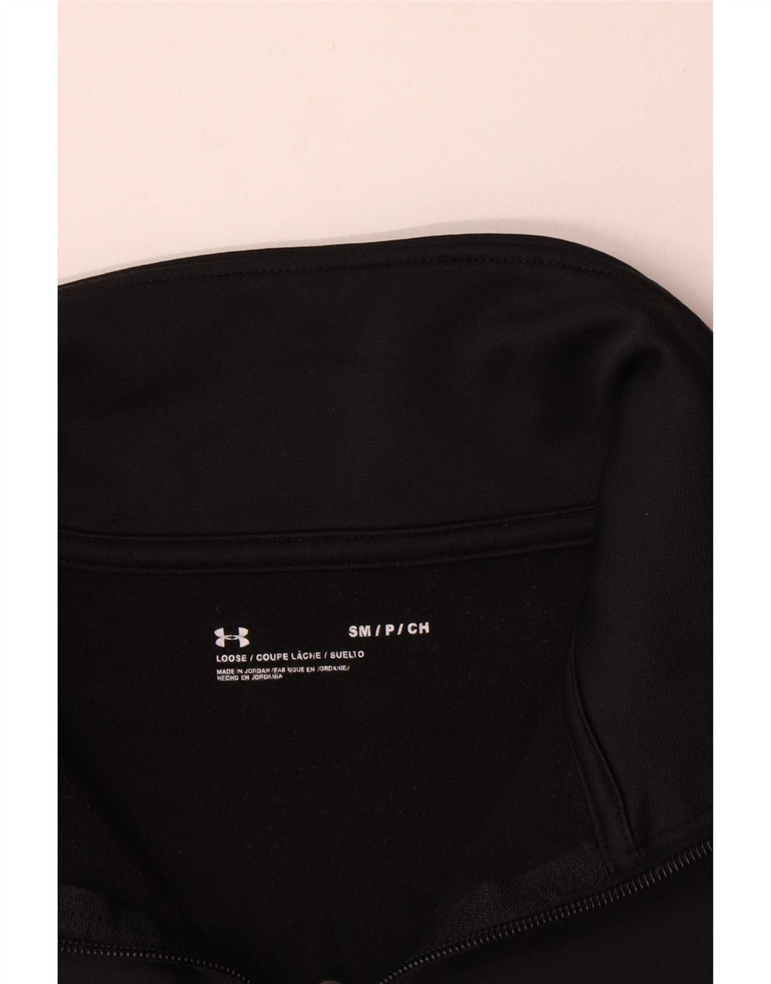 Felpa corta oversize da donna Under Armour UK 10 piccola nera