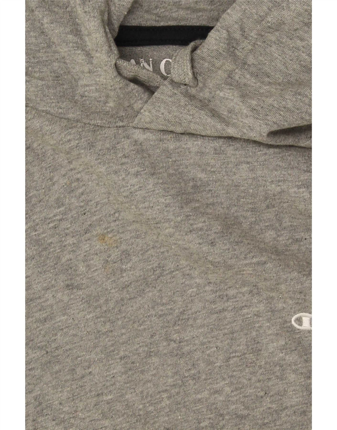 Felpa con cappuccio da uomo Champion Small in cotone color block grigio