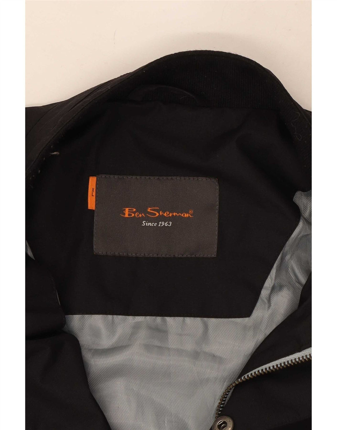 Giubbotto bomber da uomo Ben Sherman UK 42 XL Nero