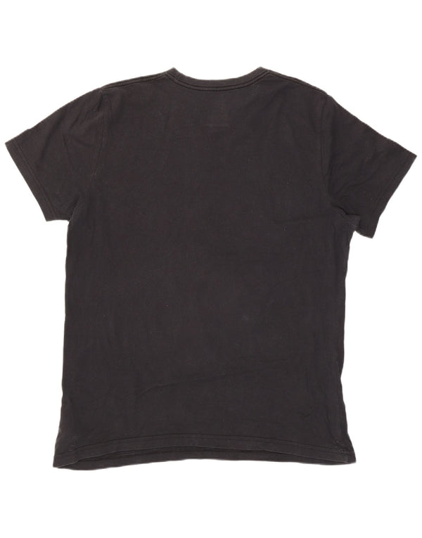 T-shirt grafica da uomo slim fit Nike 2XL cotone nero