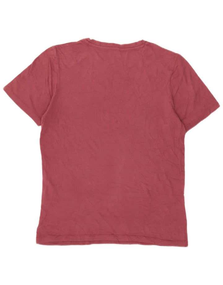 T-shirt da uomo Jack & Jones Top in cotone rosa medio