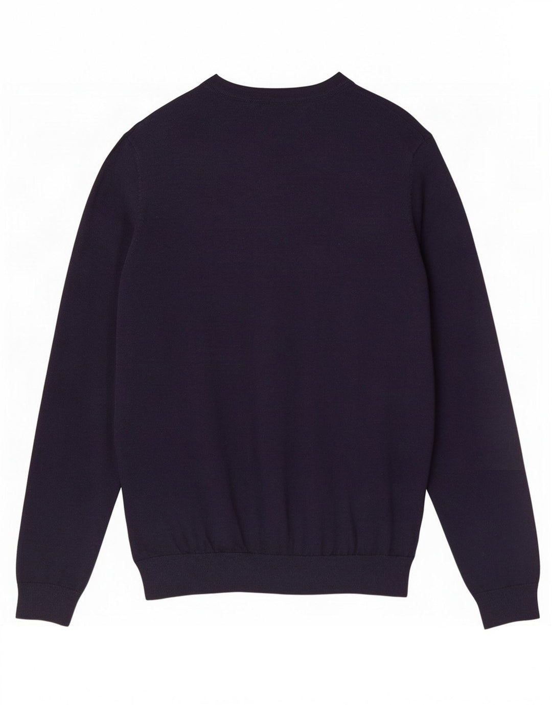 Marks & Spencer Maglione da uomo con scollo a barca Maglione medio in lana merino blu navy