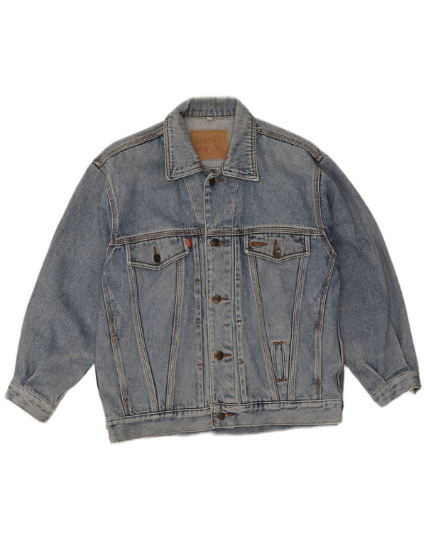 Giacca di jeans vintage da uomo UK 36 piccola blu