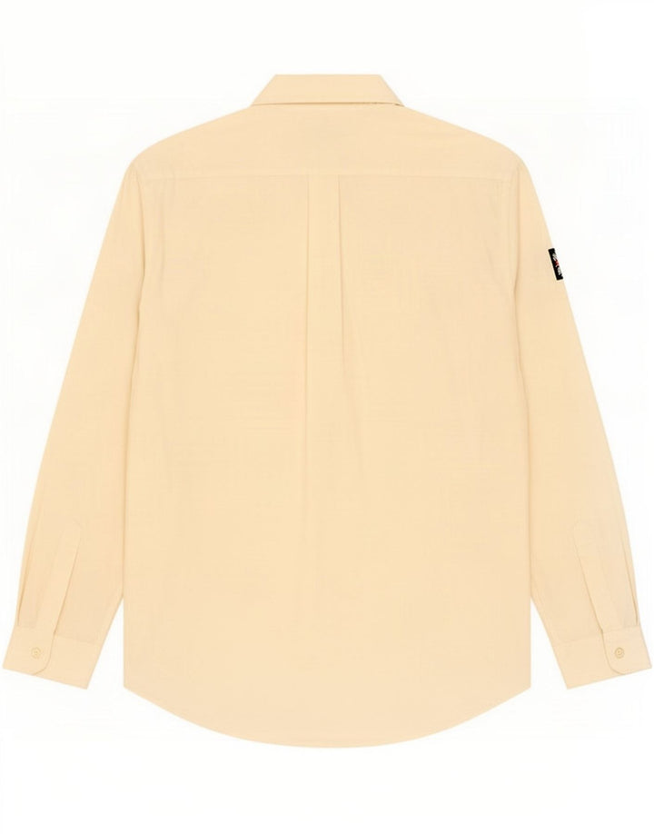 Camicia grafica da uomo Napapijri XL bianco sporco