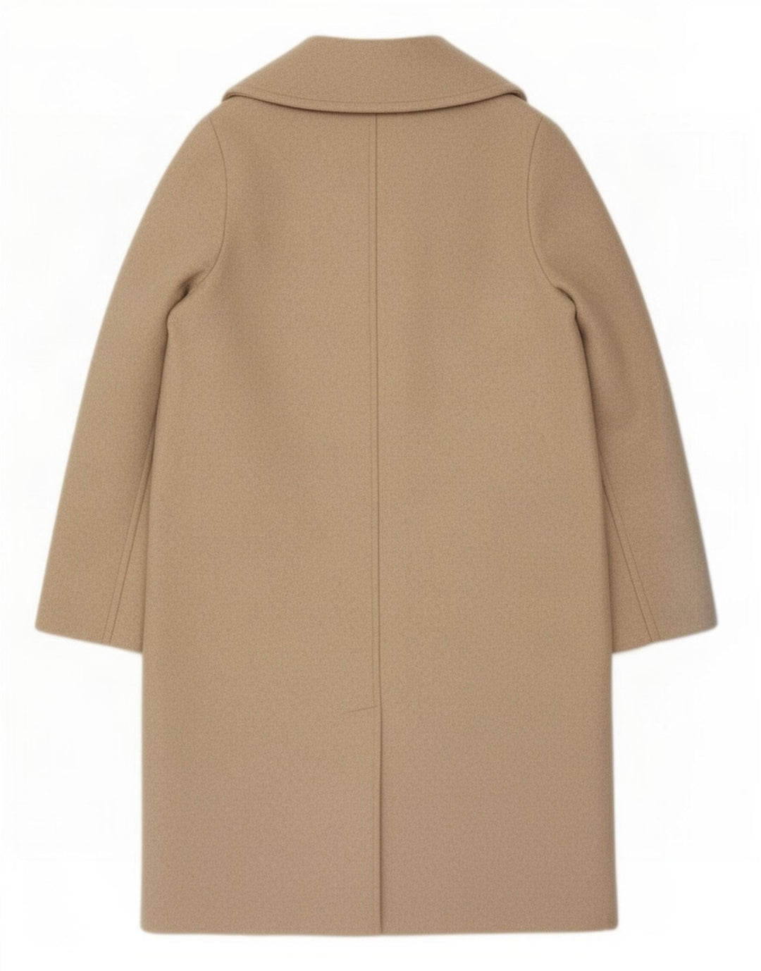 Soprabito aperto da donna Zara UK 10 piccolo poliestere beige