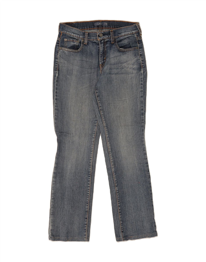 LEVI'S Womens Straight Jeans US 4 Small W27 L28 Blue Cotton Vintage Levi's and Second-Hand Levi's from Messina Hembry 