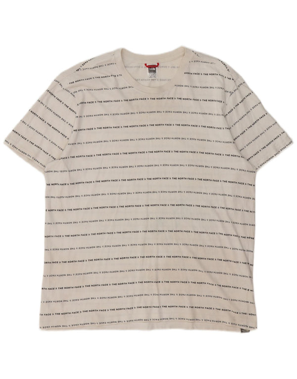 The North Face Mens Graphic T-Shirt Top XL White Cotton