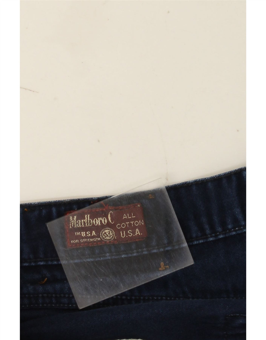 Jeans dritti da uomo Marlboro Classics W34 L34 cotone blu