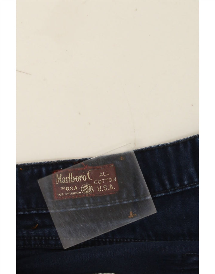 Jeans dritti da uomo Marlboro Classics W34 L34 cotone blu