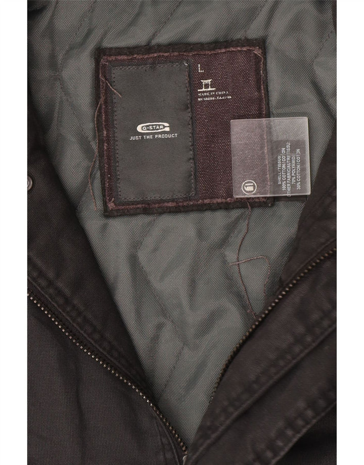 Giacca utility da uomo G-Star UK 40 grande cotone grigio