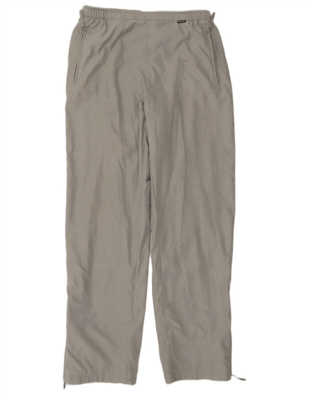Pantaloni da tuta da uomo Champion Large in poliestere grigio