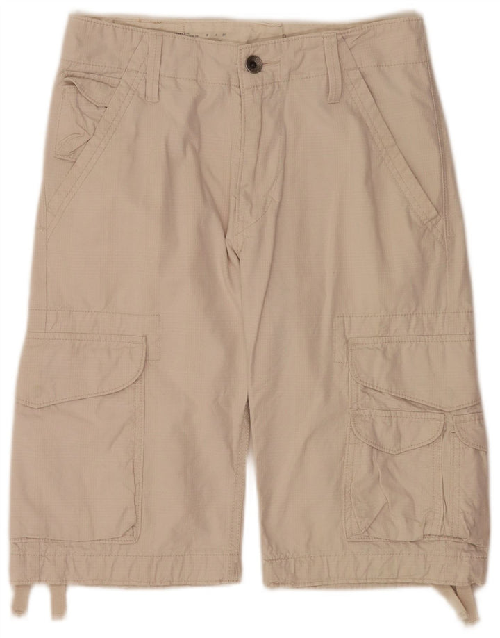 Pantaloncini cargo da uomo Levi's W30 in cotone beige medio