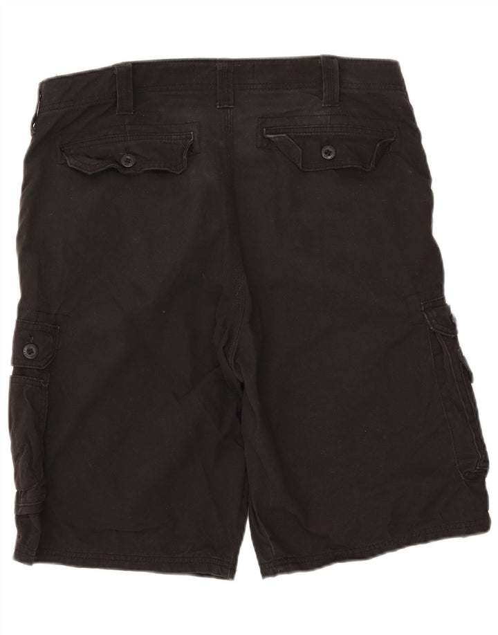 Pantaloncini cargo da uomo Lee W34 grandi in cotone nero