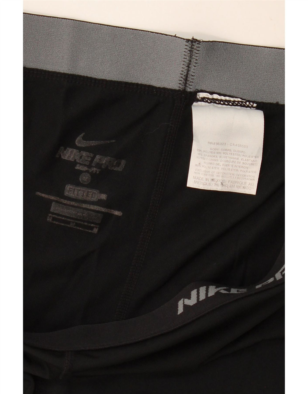 Pantaloni da tuta Nike Dri Fit da donna UK 12 Medium Nero Poliestere