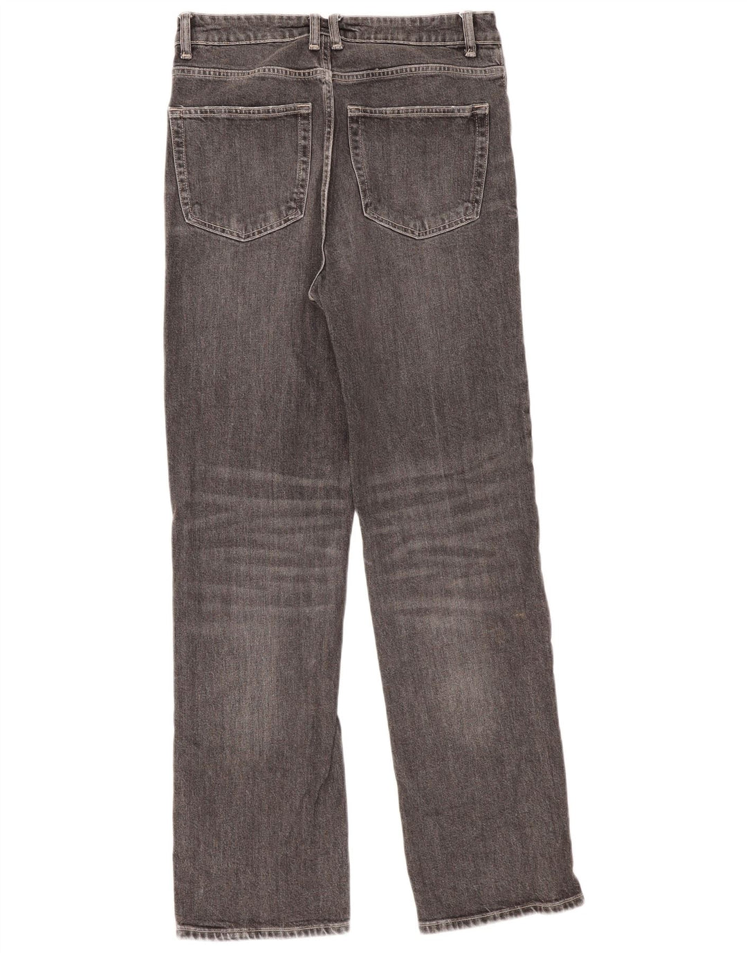 Jeans dritti da uomo Zara EU 40 medio W30 L32 cotone grigio