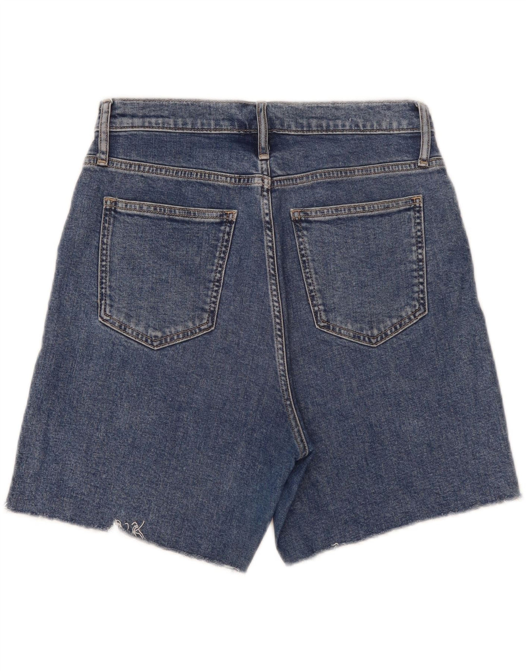 CALVIN KLEIN Pantaloncini di jeans da donna Mom Jean W30 cotone blu medio