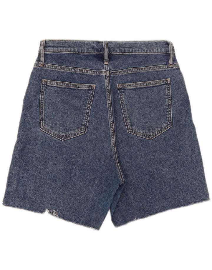 CALVIN KLEIN Pantaloncini di jeans da donna Mom Jean W30 cotone blu medio