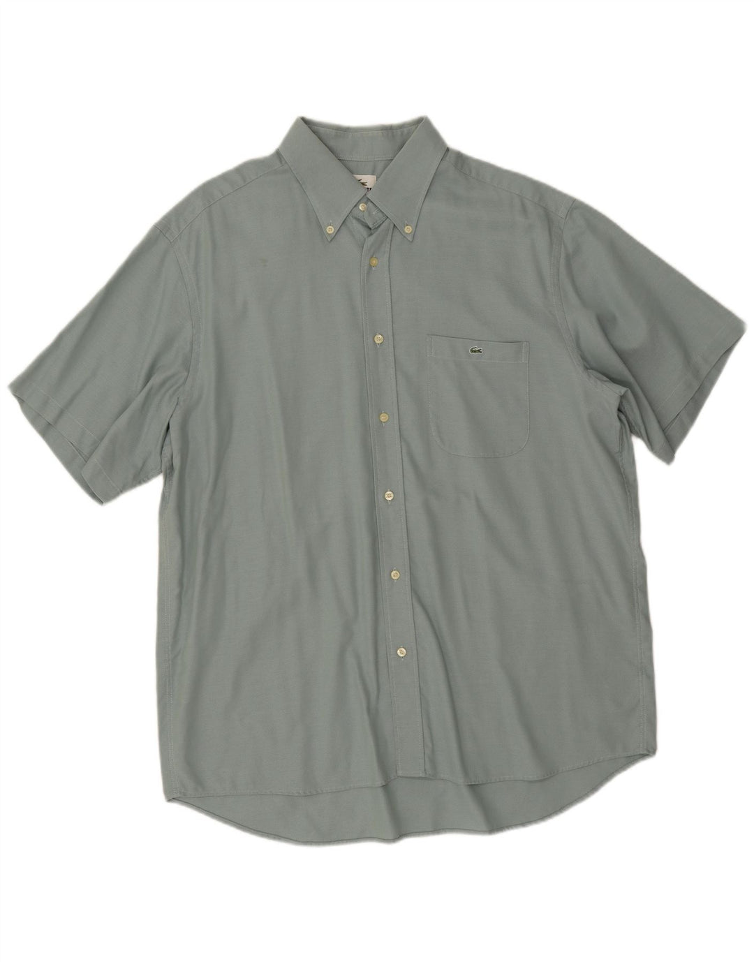 Camicia a maniche corte da uomo Lacoste taglia 45 XL verde